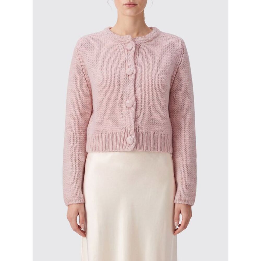 Forte Forte Women Silk, Mohair And Cashmere Blend Crewneck Cardigan Forte Forte